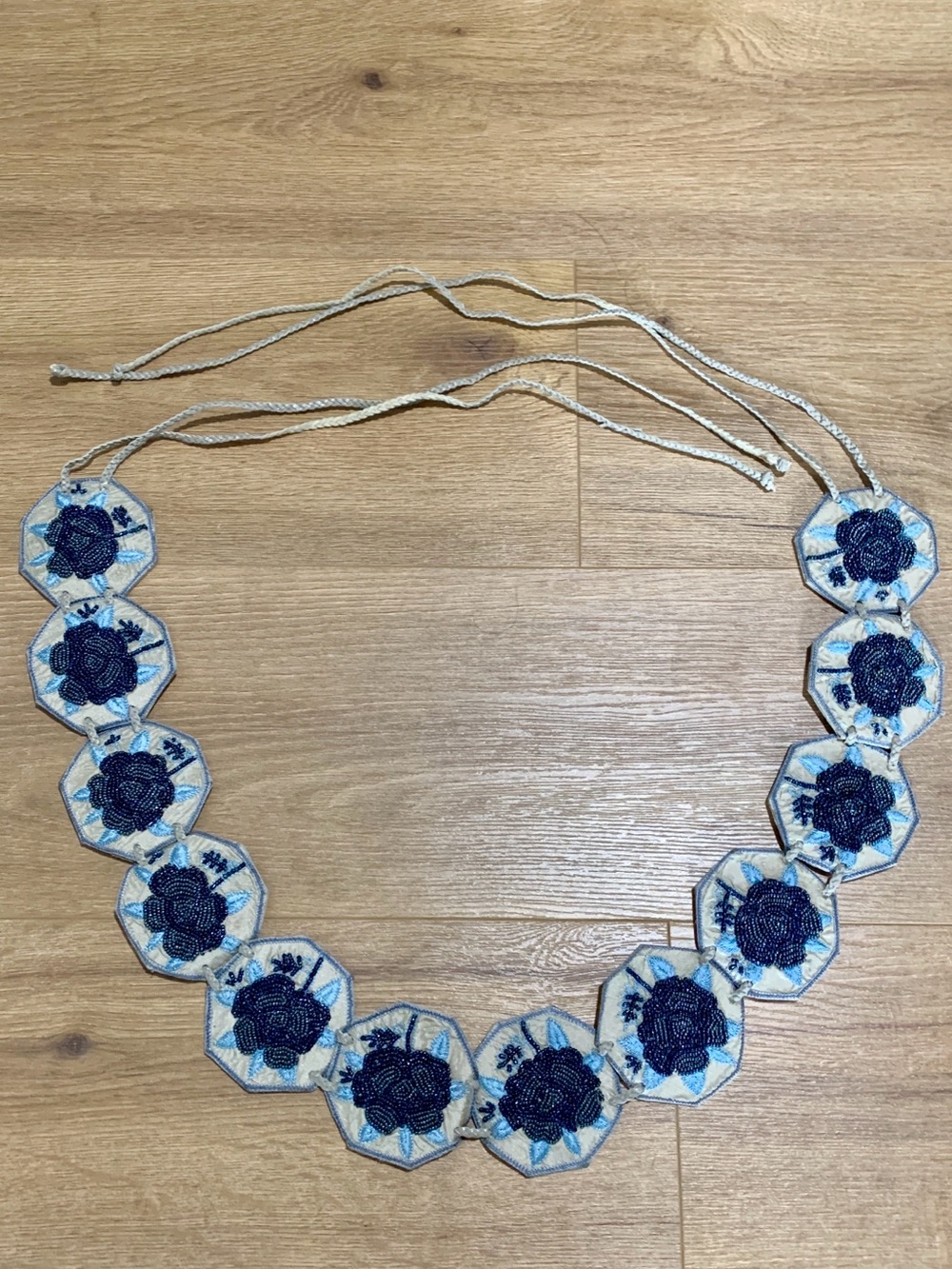 Chan Luu Rose Belt - Blue